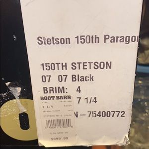 Stetson 150th Hat